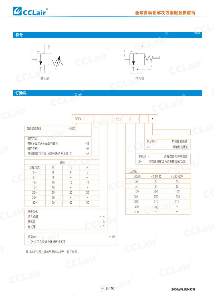 DBD型自動式溢流閥-2