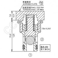 Northman臺(tái)灣北部精機(jī),單向閥CV10-20-05-N,CV10-20-05-V,CV10-20-30-N,CV10-20-30-V,CV10-20-50-N,CV10-20-50-V