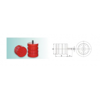 QS-HS1-600/740/940/1270/1480/1990/2540/3260/5200，QS-HS1-28/40/60/65/100/130/150/220/290/360/470，QS-HS1型聚氨酯緩沖器