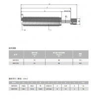 BSP2015,BSP2725，小型不可調(diào)節(jié)液壓緩沖器BSP2015~2715